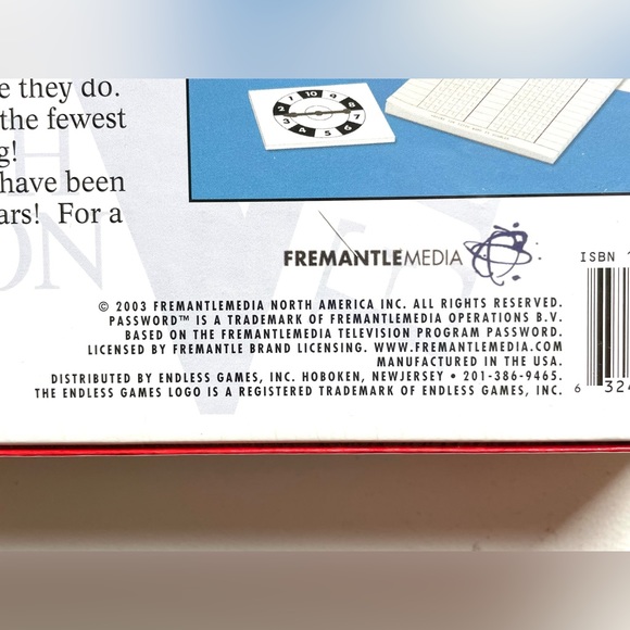 NIB Password Fourth Edition - The Classic Word Association Game - Endless Games - Picture 8 of 9